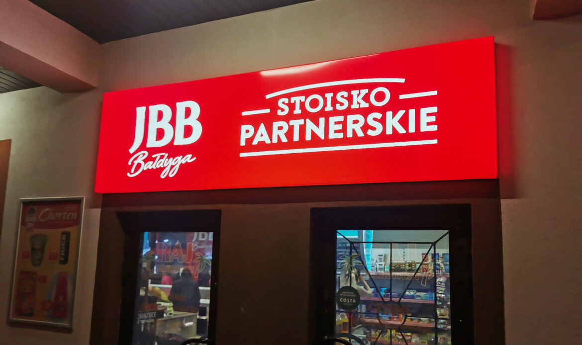 GŁÓWNY kaseton świetlny olsztyn